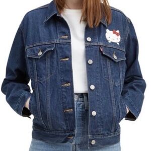 levi's x hello kitty jean jacket NWT  sz M rare limited edition